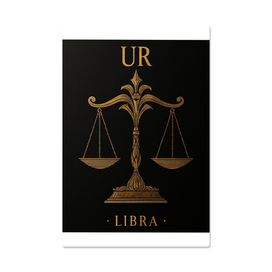 UR Zodiac: Libra Dynasty High Gloss Metal Print